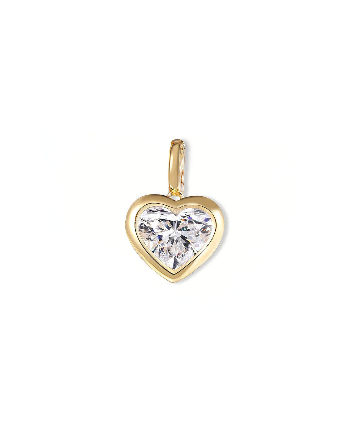 Olea Shine – Bezel Lab Diamond Necklace Pendant