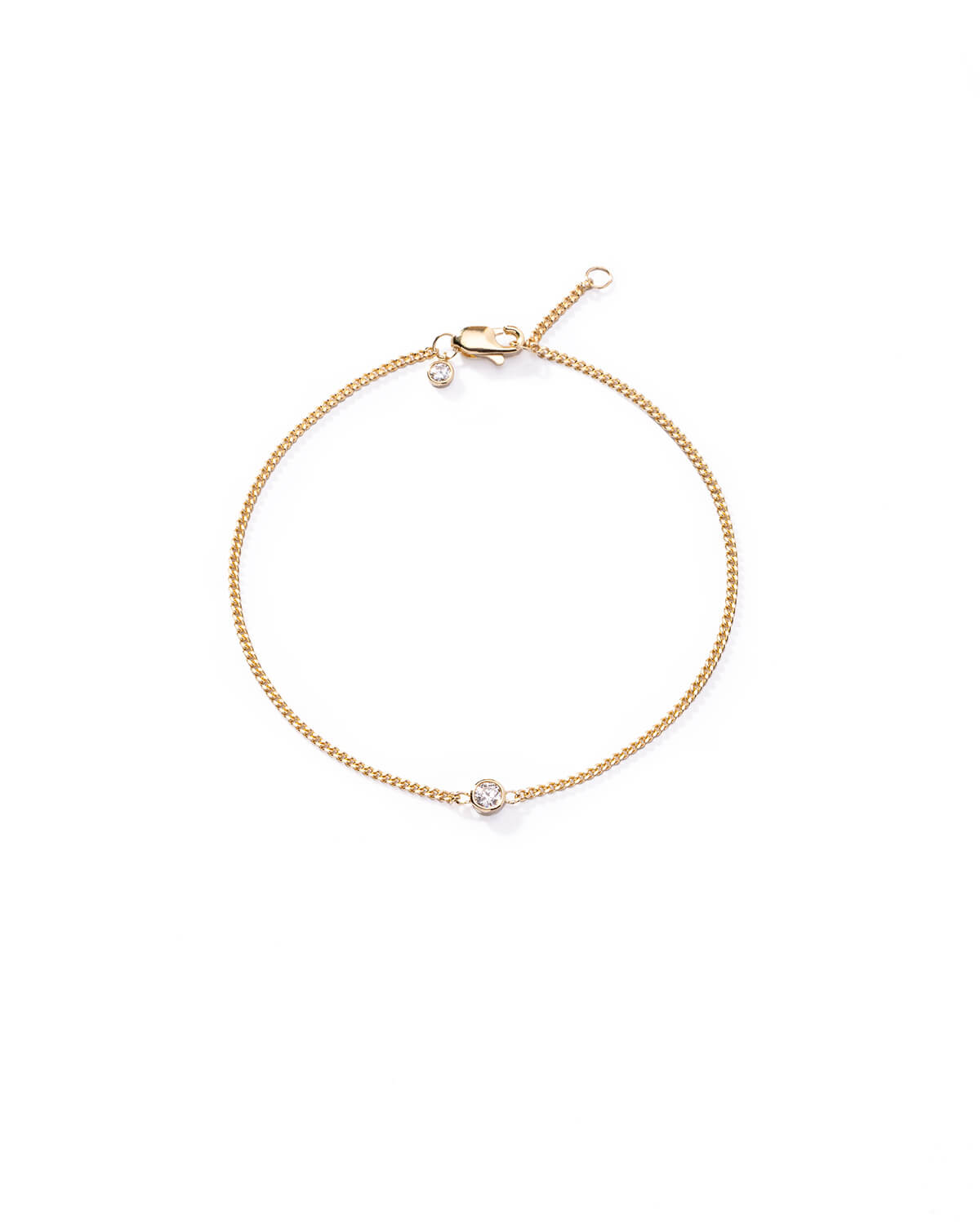Lumi Bezel Diamond Bracelet
