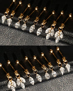 Mira Shapes – Drilled Lab Diamond Stud Earrings