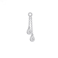Aurelle Swing– Pear Diamond Earrings Charm