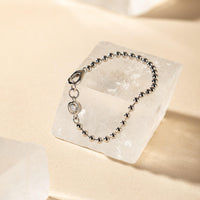 Kiora Bezel Diamond Bead Bracelet