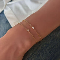 Stella Grace – Pear Diamond Gold Bracelet