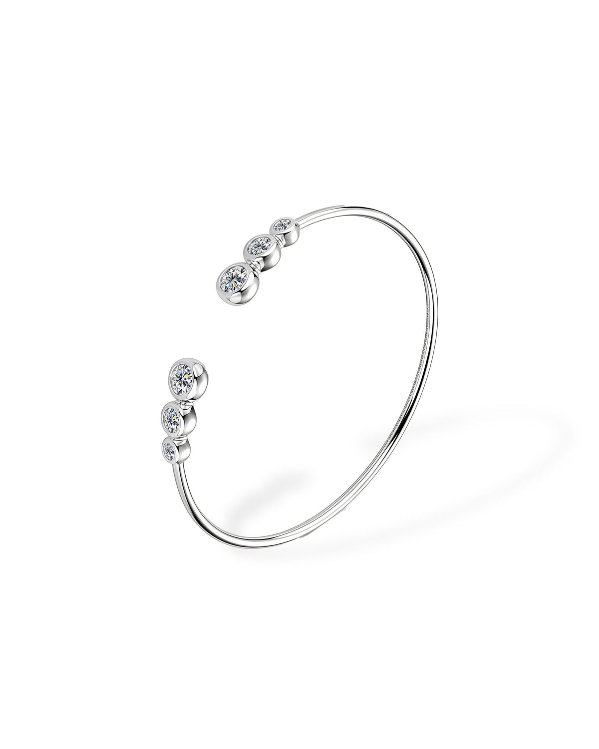 Luxe Orbit – Cuff Gold Bracelet