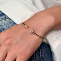 Twilight Duo – Open Diamond Bracelet