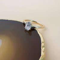 Soleil Oval – 1 Carat Oval Diamond Ring