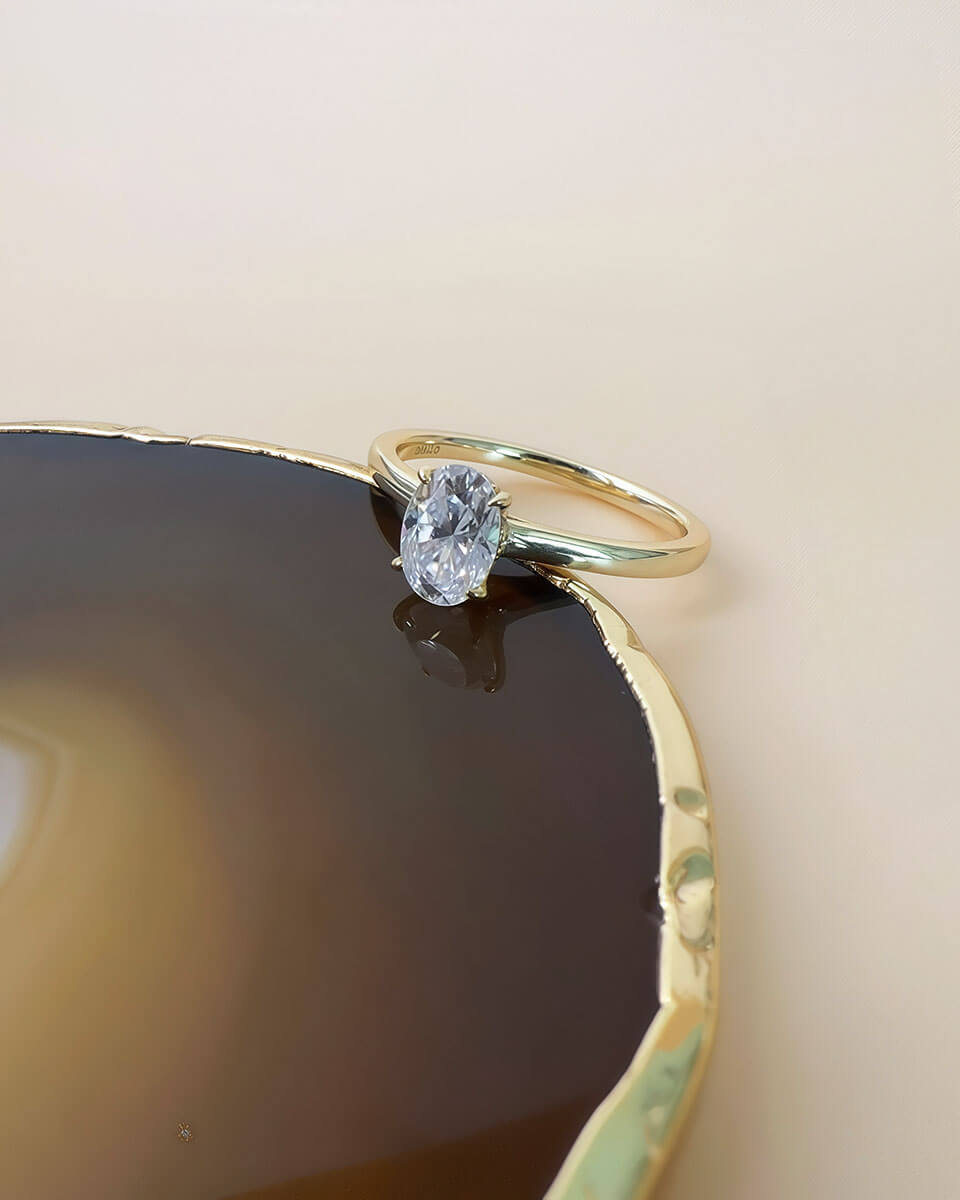 Soleil Oval – 1 Carat Oval Diamond Ring