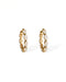 Vela Loop – Marquise Diamond Huggie Earrings