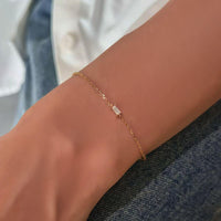 Celestia Prism - Emerald Cut Bracelet