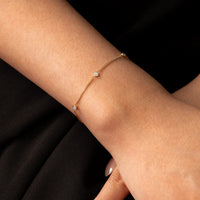 Lumi Bezel Diamond Bracelet