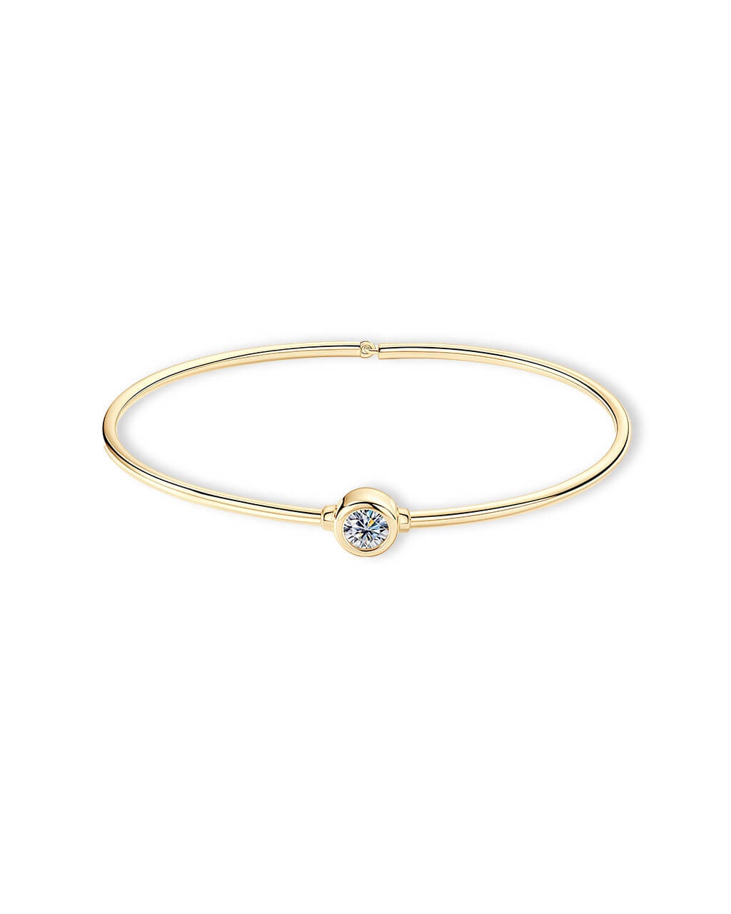 Eclipse Glow – 1/2 Carat Gold Bracelet