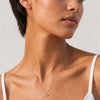 Aveline Small Diamond T Bar Necklace