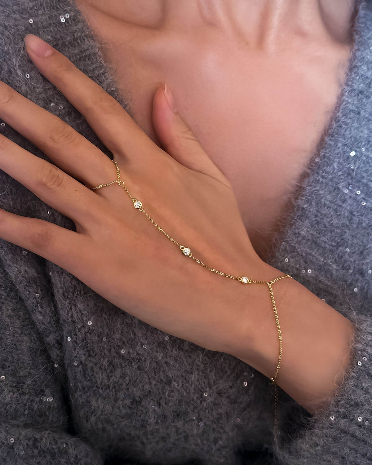 Celestial Link-Hand Chain