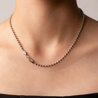 Lina Glow – Half Carat Beaded Necklace