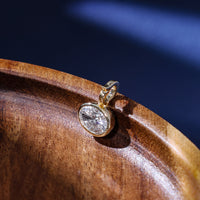 Olea Shine – Bezel Lab Diamond Necklace Pendant