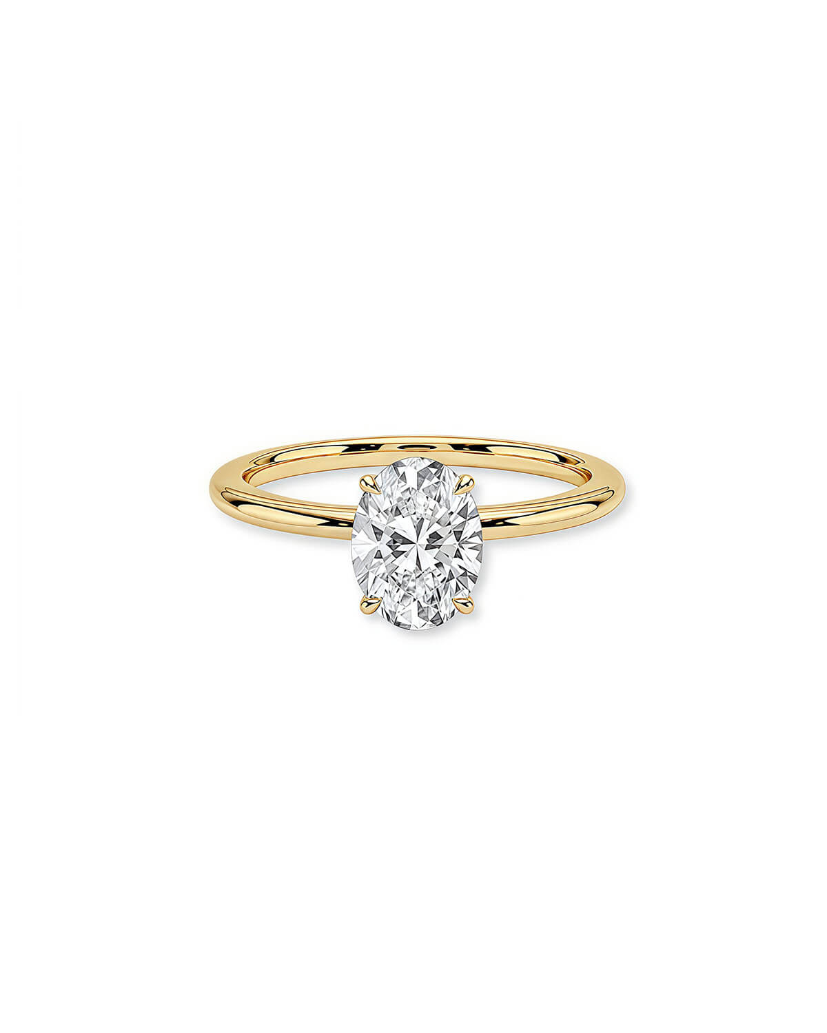 Soleil Oval – 1 Carat Oval Diamond Ring