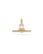 Vela Princess Lab Diamond T Bar Pendant