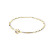Eclipse Glow – 1/2 Carat Gold Bracelet