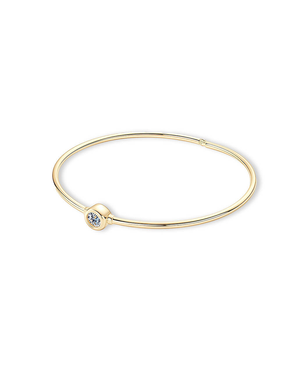 Eclipse Glow – 1/2 Carat Gold Bracelet