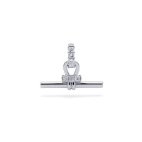Vela Princess Lab Diamond T Bar Pendant