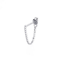 Elio Chain – Beaded Chain Single Earring