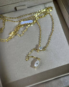 Cascade Line – Vertical Drop Necklace