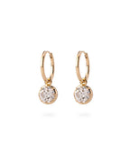 Debbie Multi-Cut Diamond Hoop Earrings