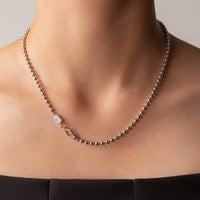 Lina Glow – Half Carat Beaded Necklace