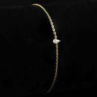 Stella Grace – Pear Diamond Gold Bracelet