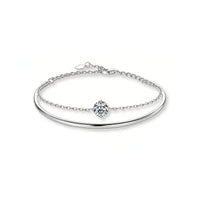 Eternal Bond – Double Layer Diamond Bracelet