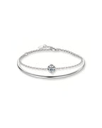 Eternal Bond – Double Layer Diamond Bracelet