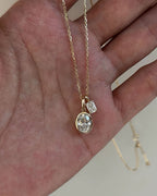 Olea Shine – Bezel Lab Diamond Necklace Pendant