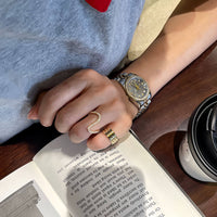 Serra Flow – Diamond Fine Waves Ring