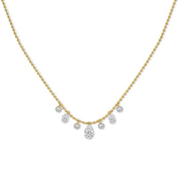 Lumi Drop – Pear Beaded Necklace