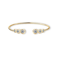 Luxe Orbit – Cuff Gold Bracelet