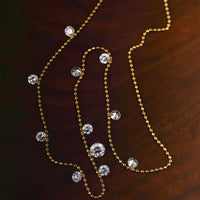 Stella Flow – 11 Diamonds Bead Necklace