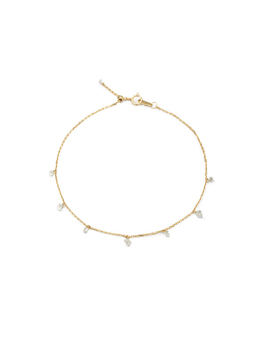 Elysia Diamond Drop Bracelet
