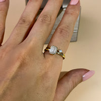 Emerald Cut Diamond Ring – Timeless Elegance for Daily Wear