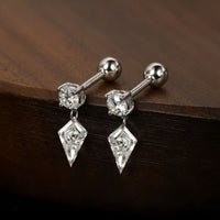 Astra Drift – Shield Drop Earrings