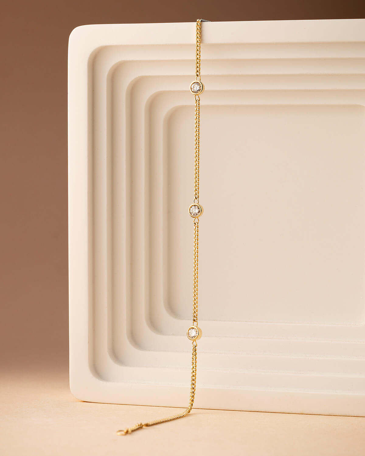 Lumi Bezel Diamond Bracelet