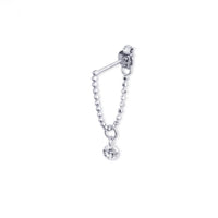 Elio Chain – Beaded Chain Single Earring