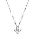 Ivy Spark – Four Stone Lucky Clover Necklace