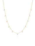 Elysia Diamond Station Necklace