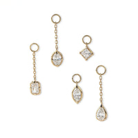 Morph Drop – Five Shape Diamond Drop Charms