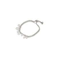 Celeste Arc – Pear Shaped Diamond Ring Adjustable