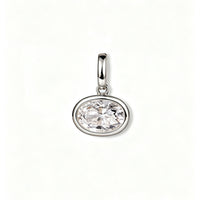 Olea Shine – Bezel Lab Diamond Necklace Pendant