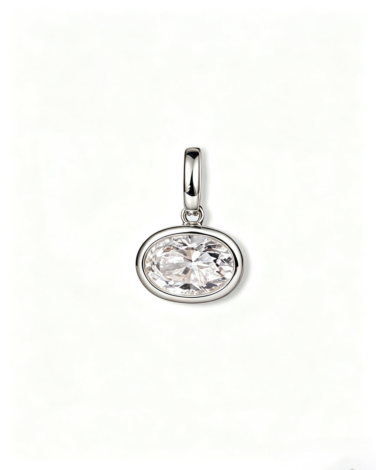 Olea Shine – Bezel Lab Diamond Necklace Pendant