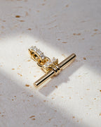 Vela Princess Lab Diamond T Bar Pendant
