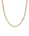Vanya Orbit - 0.5ct Lab Diamond Beaded Necklace