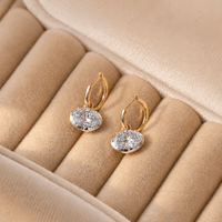 Debbie Multi-Cut Diamond Hoop Earrings