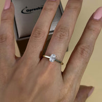 Soleil Oval – 1 Carat Oval Diamond Ring